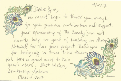 Thanks from Placer Community Foundation